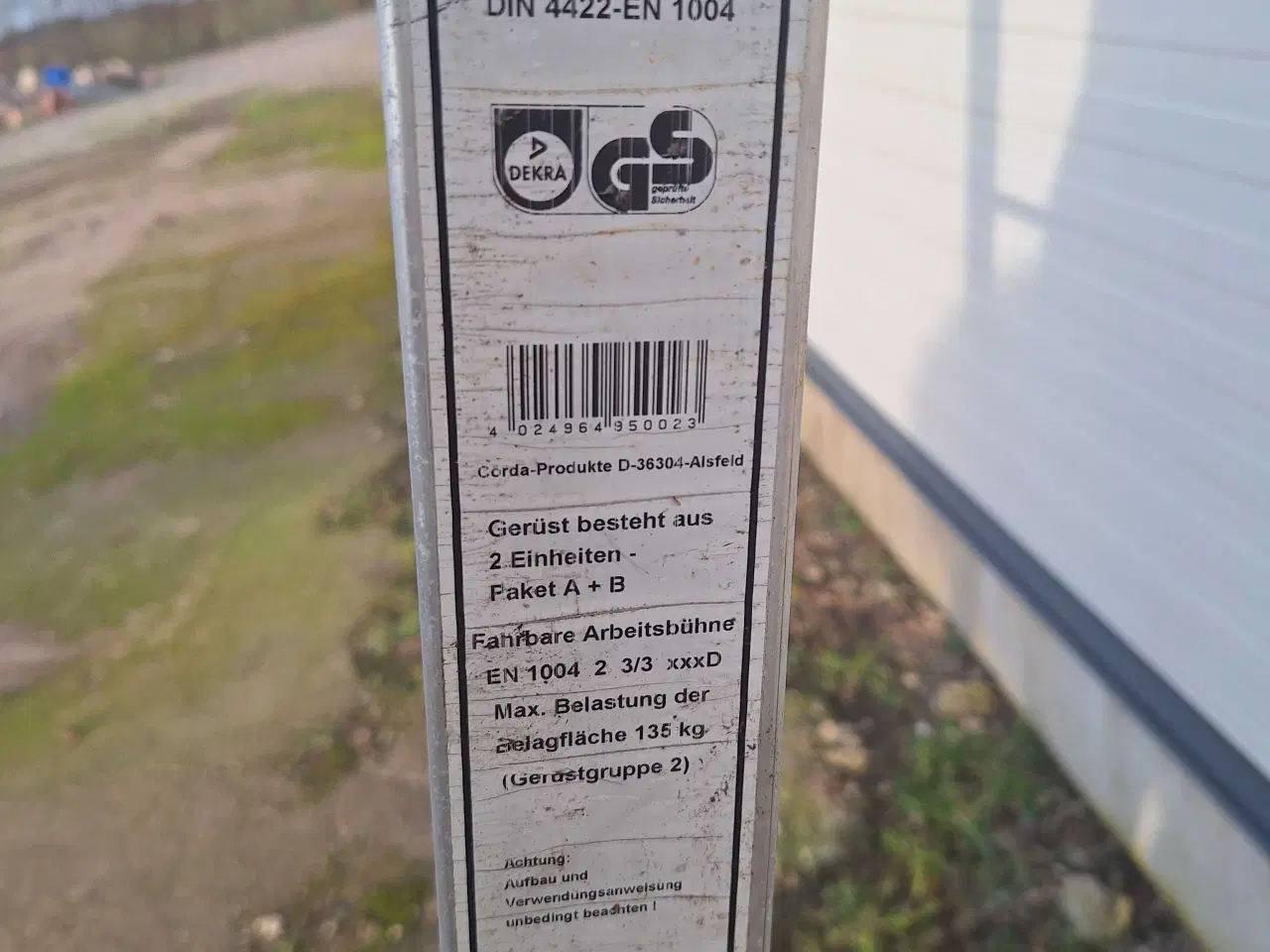 Billede 2 - Stige med platform