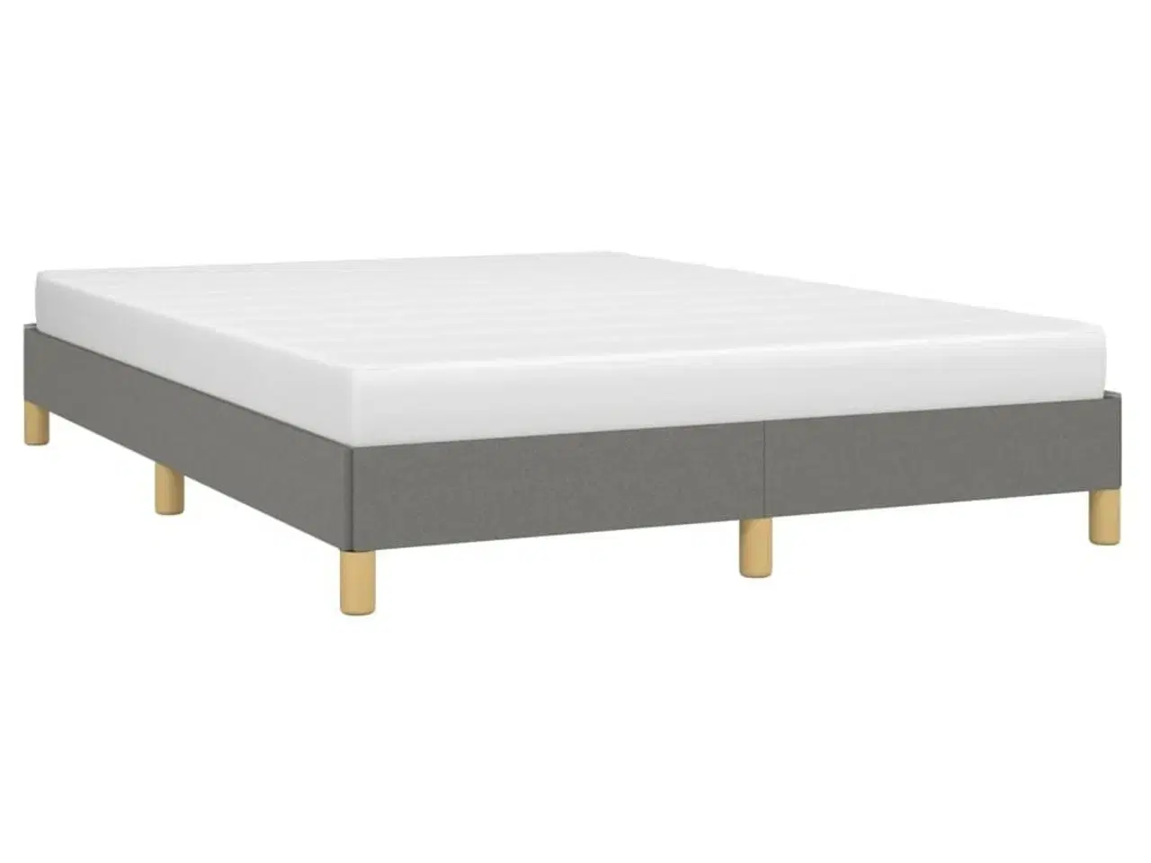 Billede 3 - Sengeramme uden madras 140x200 cm stof mørkegrå