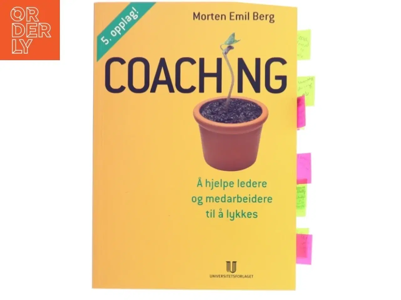 Billede 1 - Coaching : å hjelpe ledere og medarbeidere til å lykkes af Morten Emil Berg (Bog)