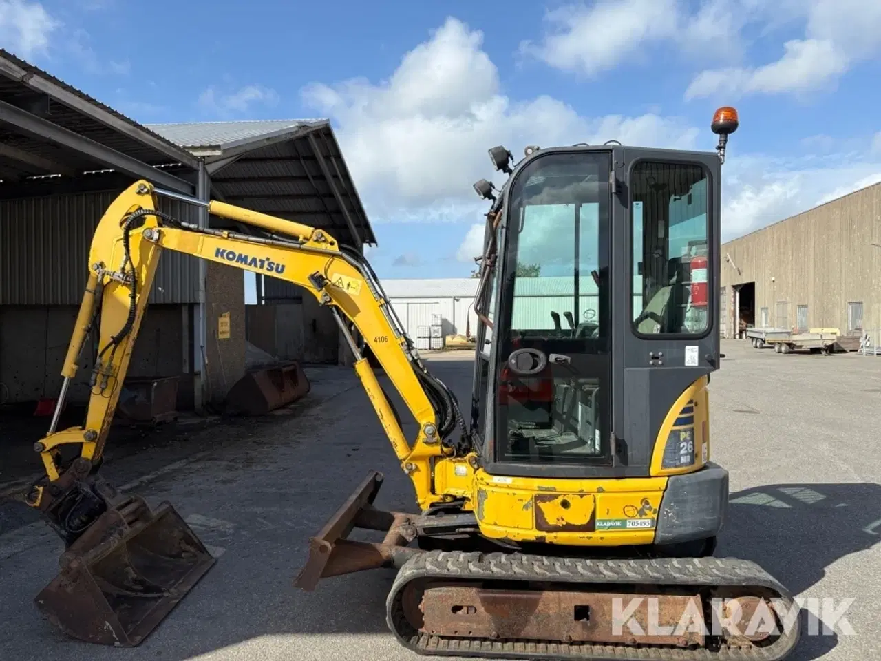 Billede 5 - Gravemaskine Komatsu PC26MR-3