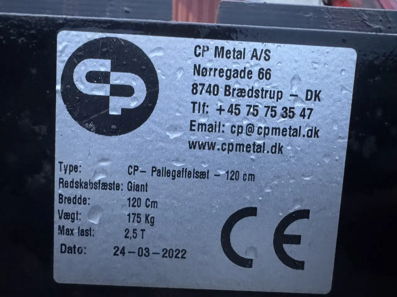 Billede 2 - Pallegafler med Giant beslag