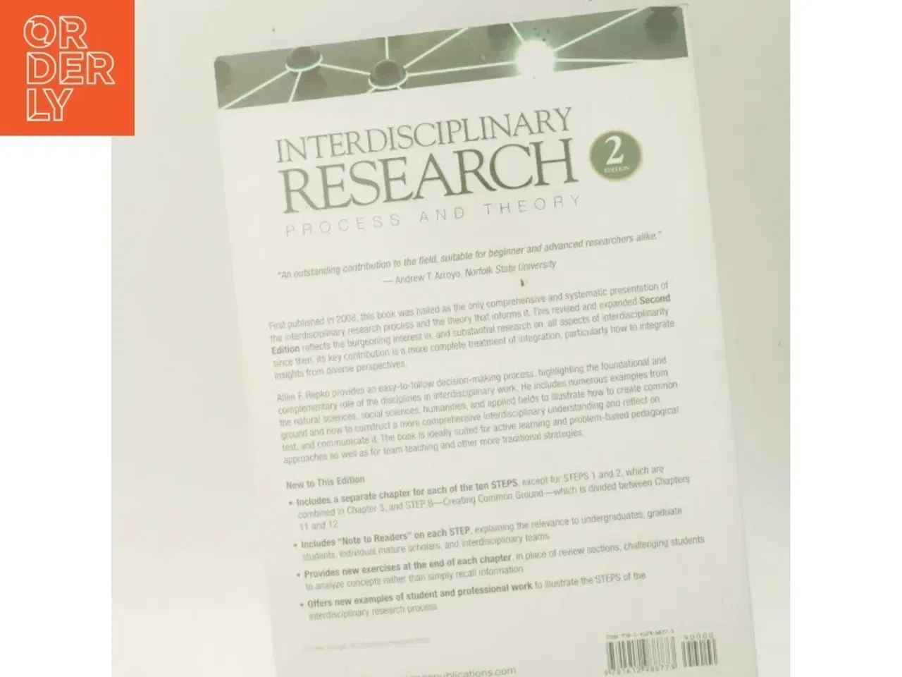 Billede 3 - Interdisciplinary research : process and theory af Allen F. Repko (Bog)