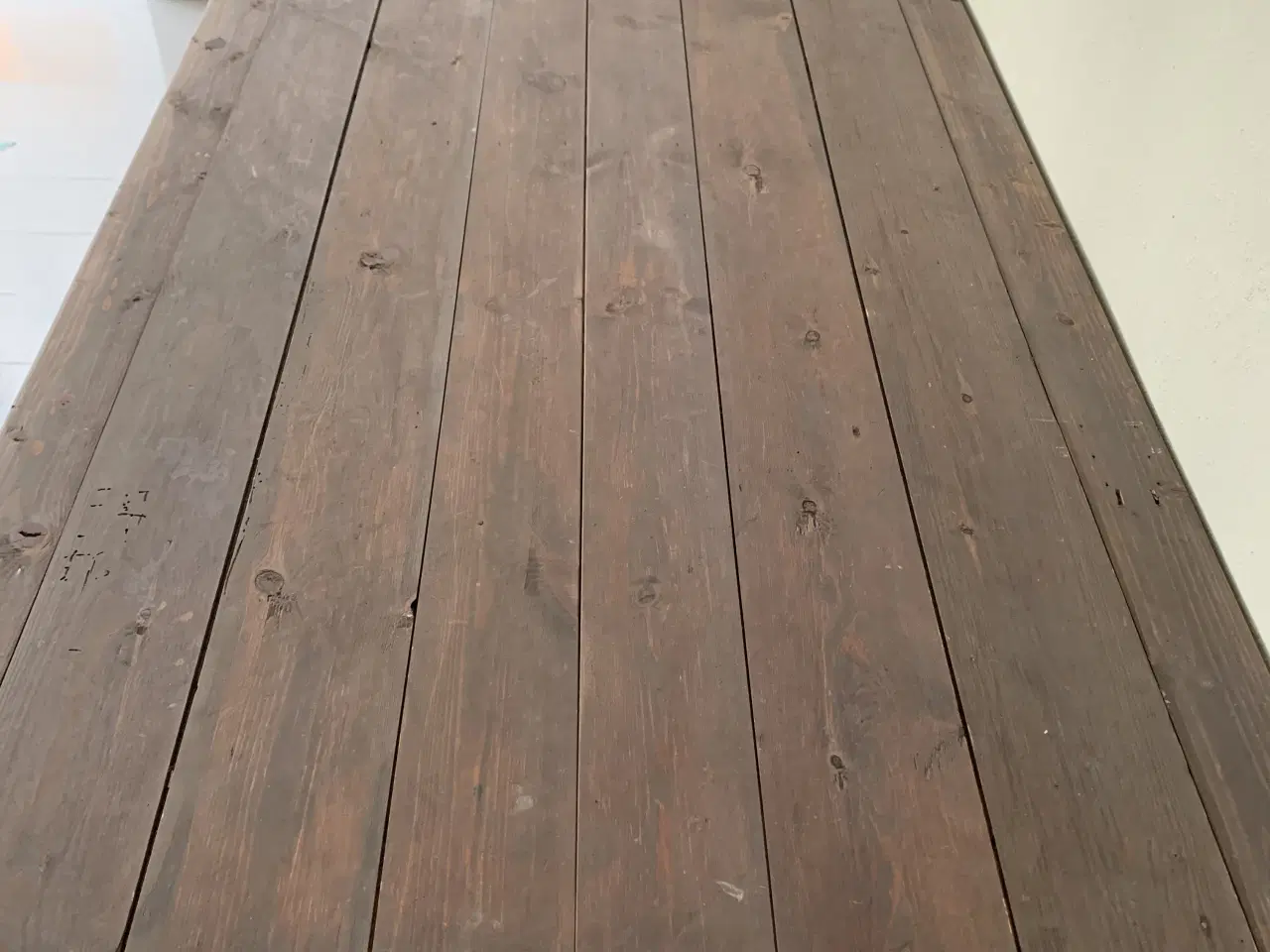 Billede 5 - Plankebord af genbrugstræ 