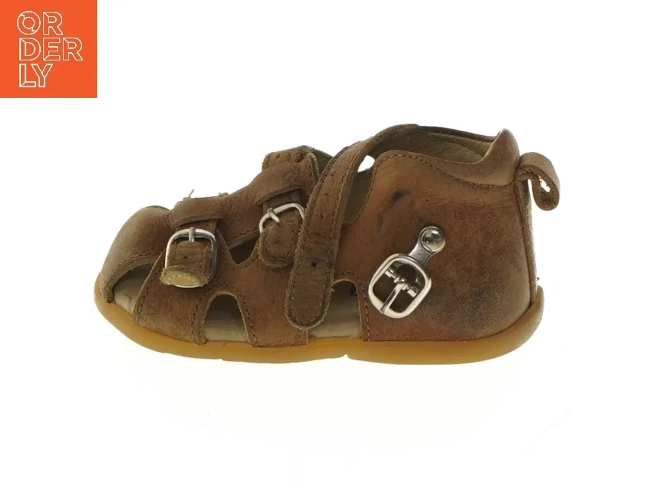 Billede 1 - Brune sandaler til børn fra Rap (str. 19 )