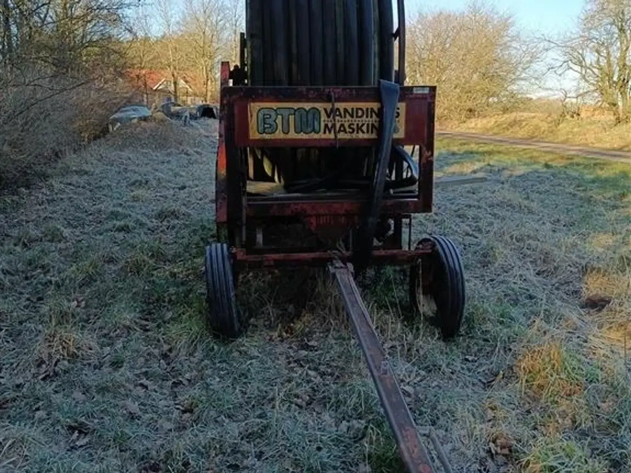 Billede 4 - BTM vandingsmaskine ca. 300 meter slange Ø90