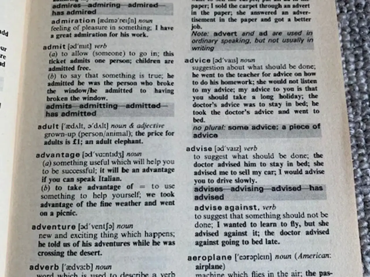 Billede 4 - Ordbog - Lademann's 2000 word English Dictionary