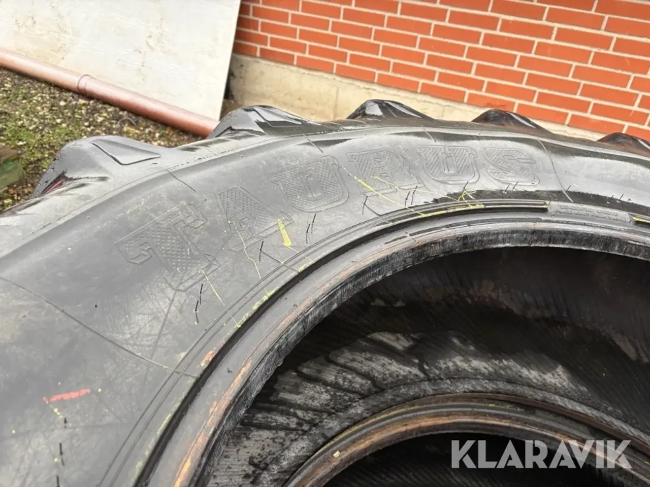 Billede 2 - Landbrugsdæk Tarus 18.4R38 Point 8 - 2 styk
