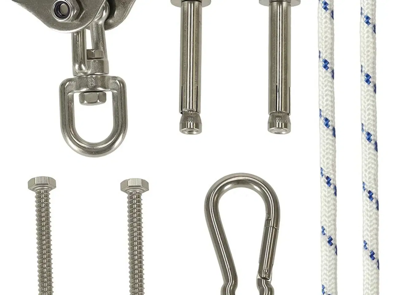 Billede 1 - Hængekøje loftbeslag med drejeled – sving- og stolophæng