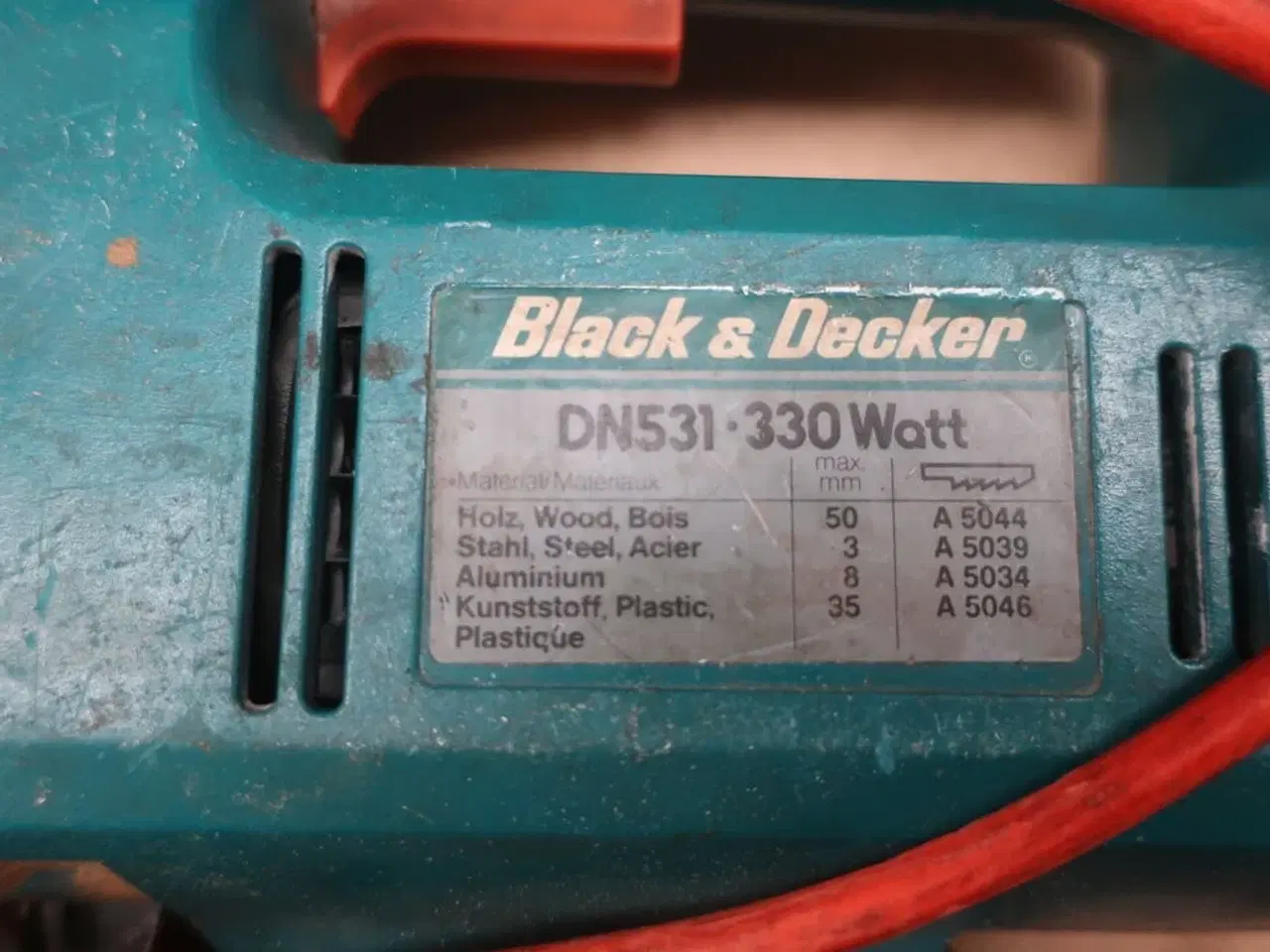 Billede 5 - 6 stk. elværktøj og fræsejern