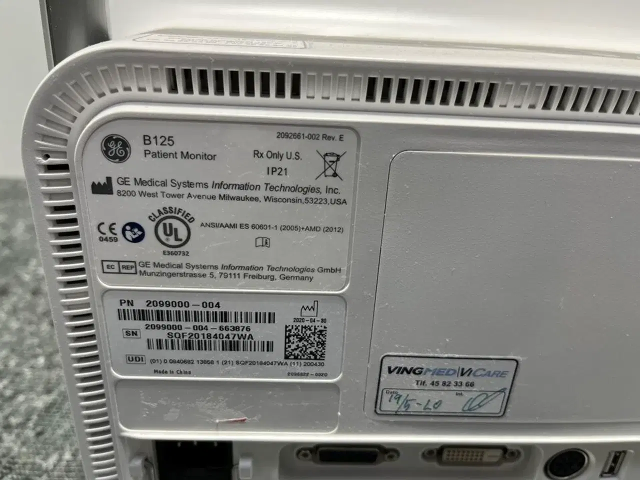 Billede 7 - Patient Monitor GE B125