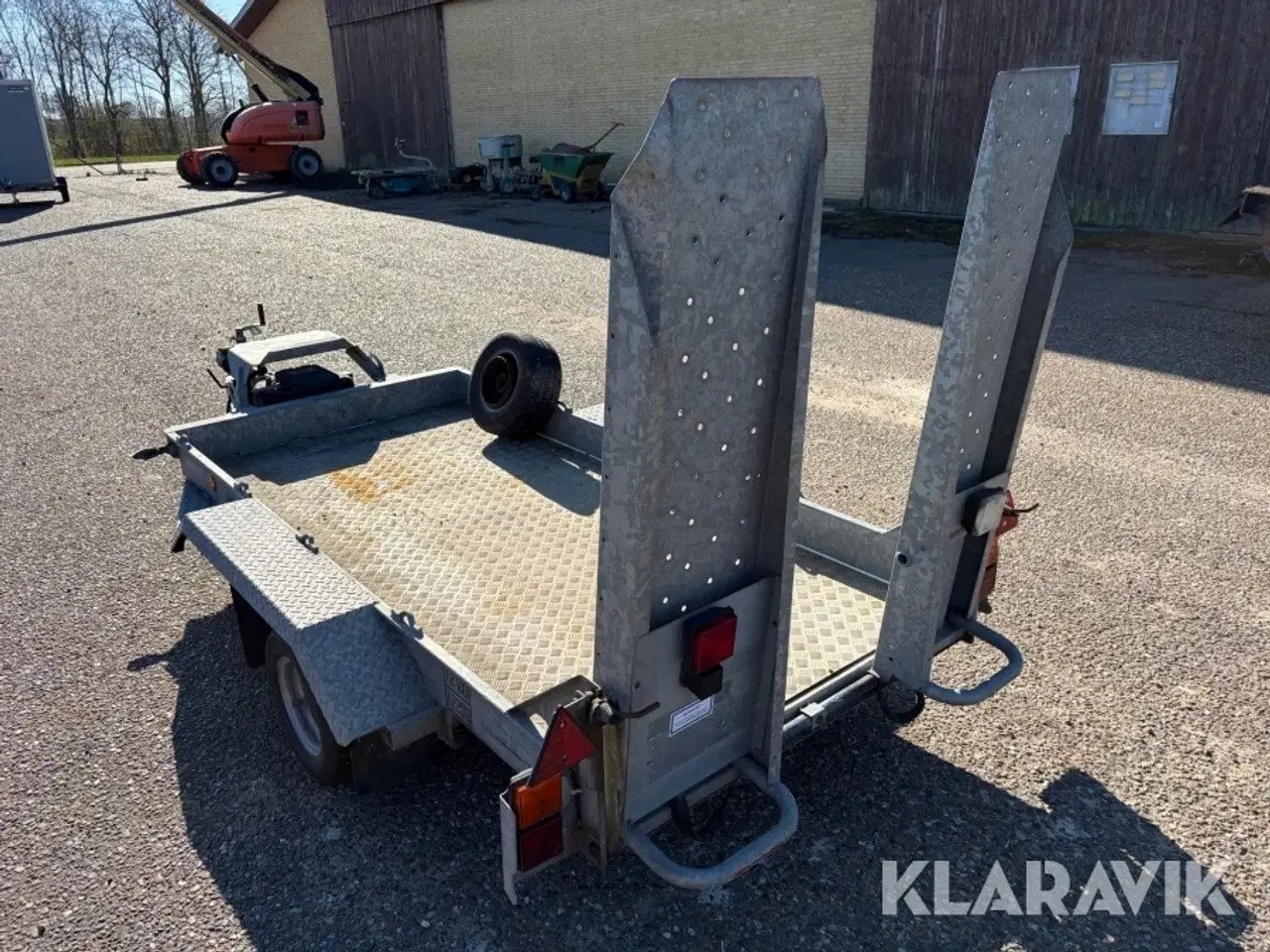 Billede 4 - Maskintrailer Ifor Williams GH94-s - 2700kg med bremser