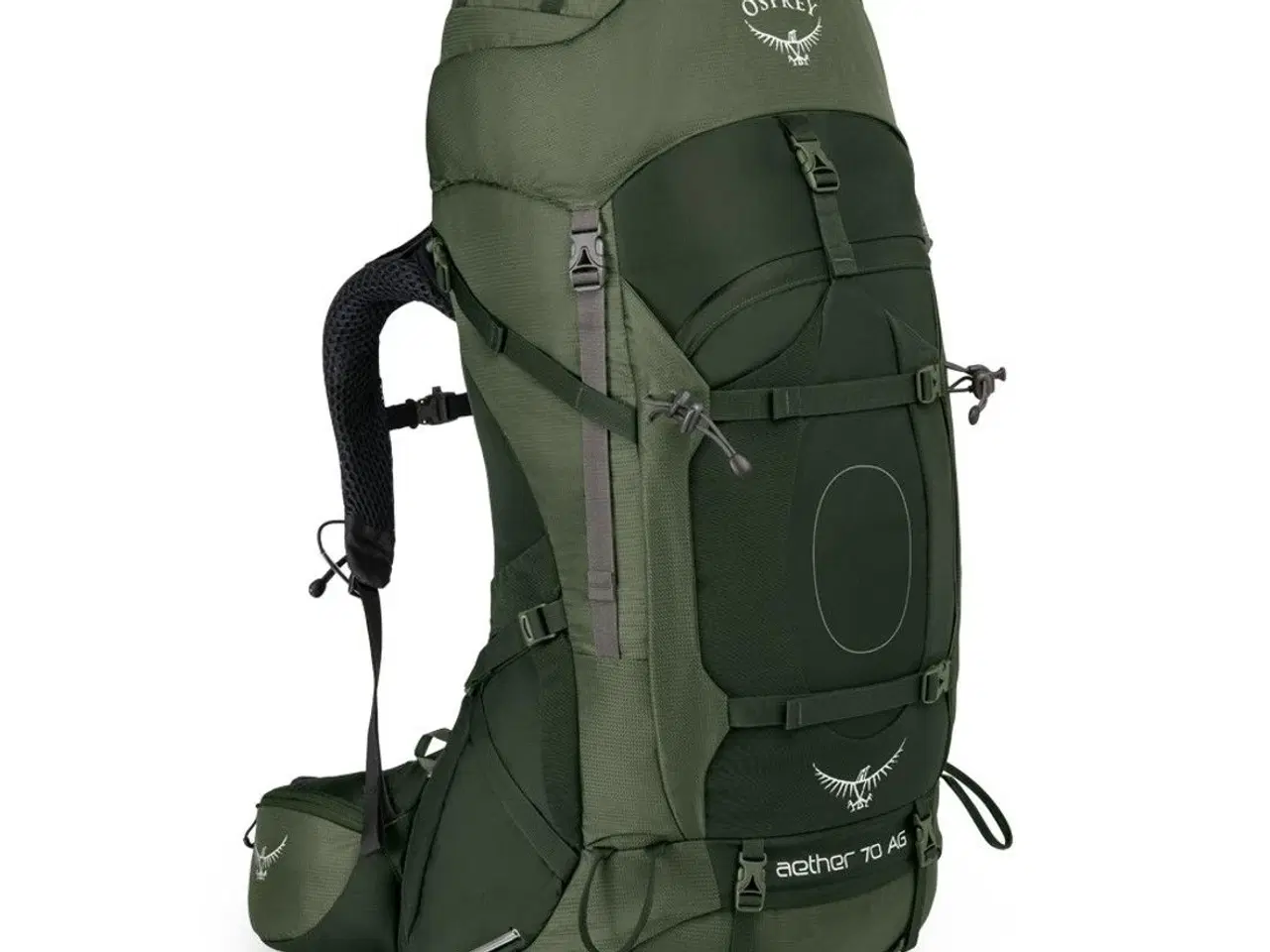 Billede 4 - Osprey Aether AG 70 Liter Rygsæk - Grøn - Herre