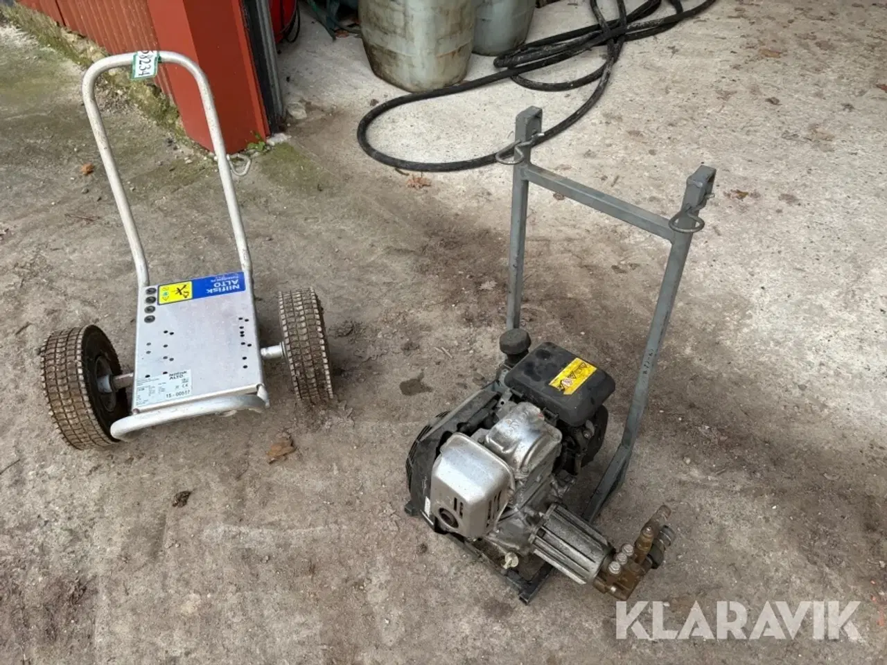 Billede 1 - Højtryksrenser Nilfisk Alto benzin drevet