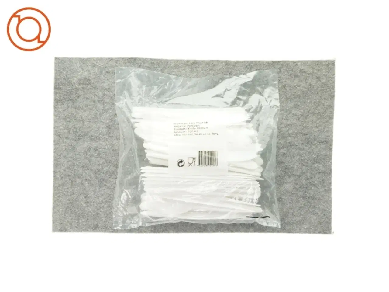 Billede 1 - Plastik knive (100 stk.)