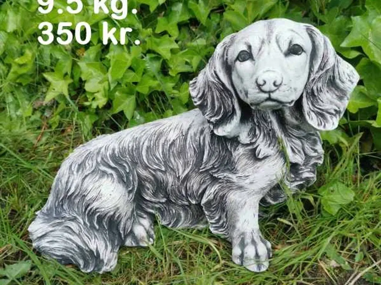 Billede 6 - HAVEFIGUR Smukke betonhunde – forskellige racer 🐾