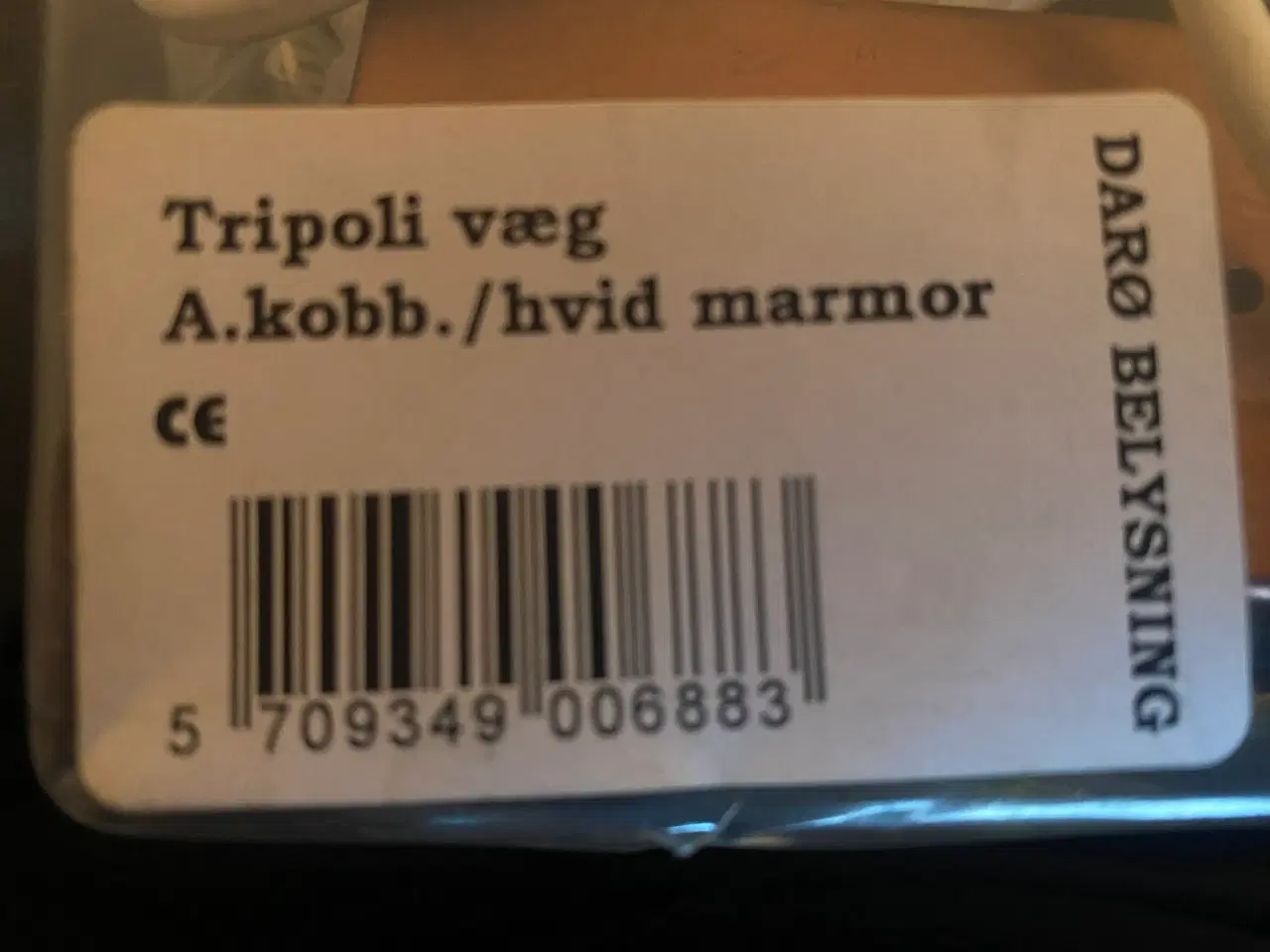 Billede 4 - Darø væglamper, Tripoli, 3 stk