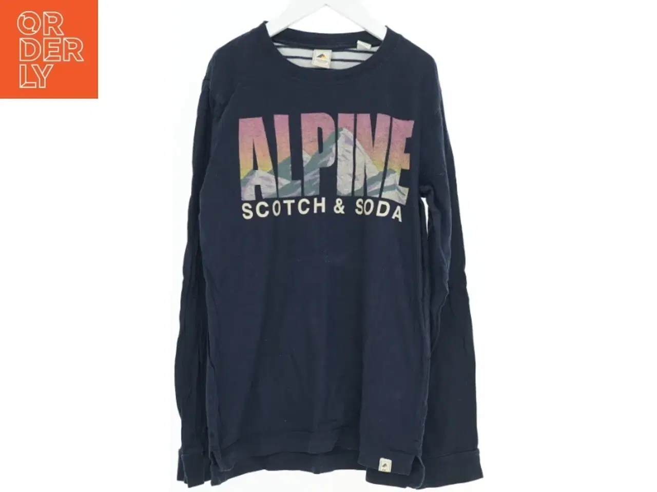 Billede 1 - Langærmet t-shirt med grafik fra Scotch & Soda (str. 152)