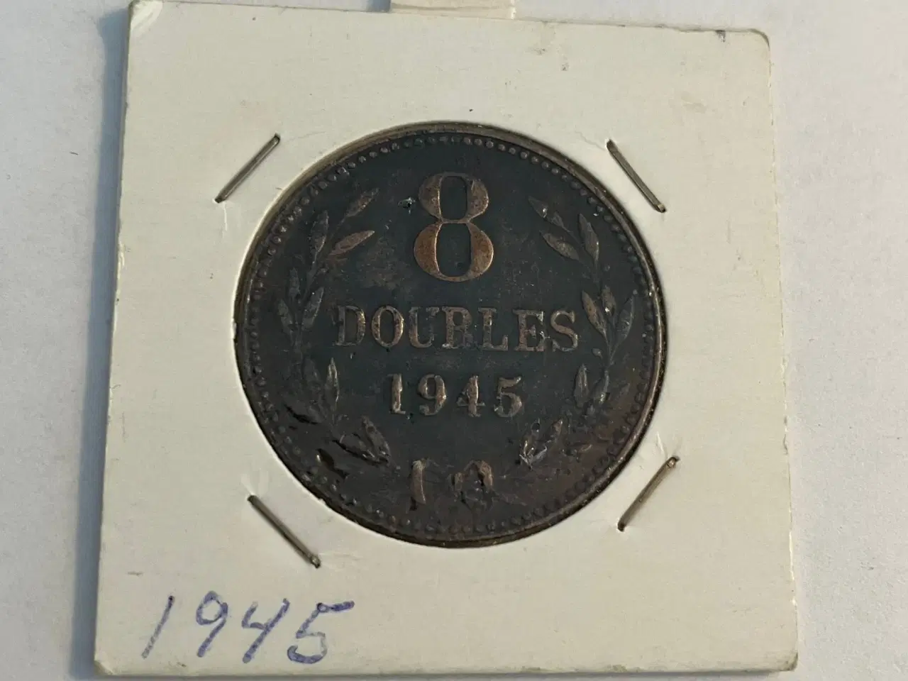 Billede 1 - 8 Doubles Guernsey 1945