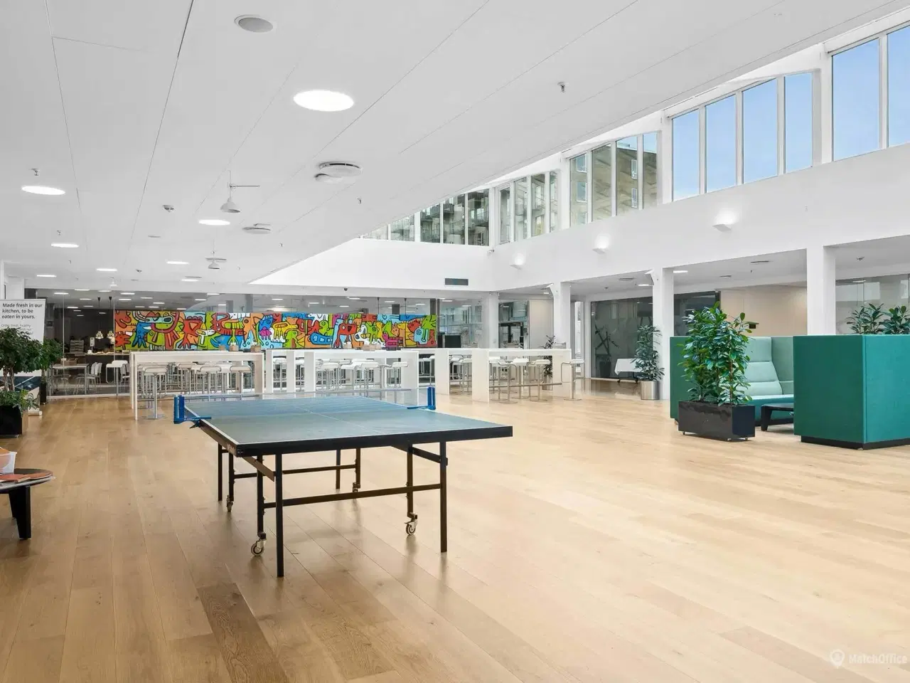 Billede 7 - 142 m2 lyst kontorlejemål i Søborg Tower - bemandet reception. kantine og fri parkering.