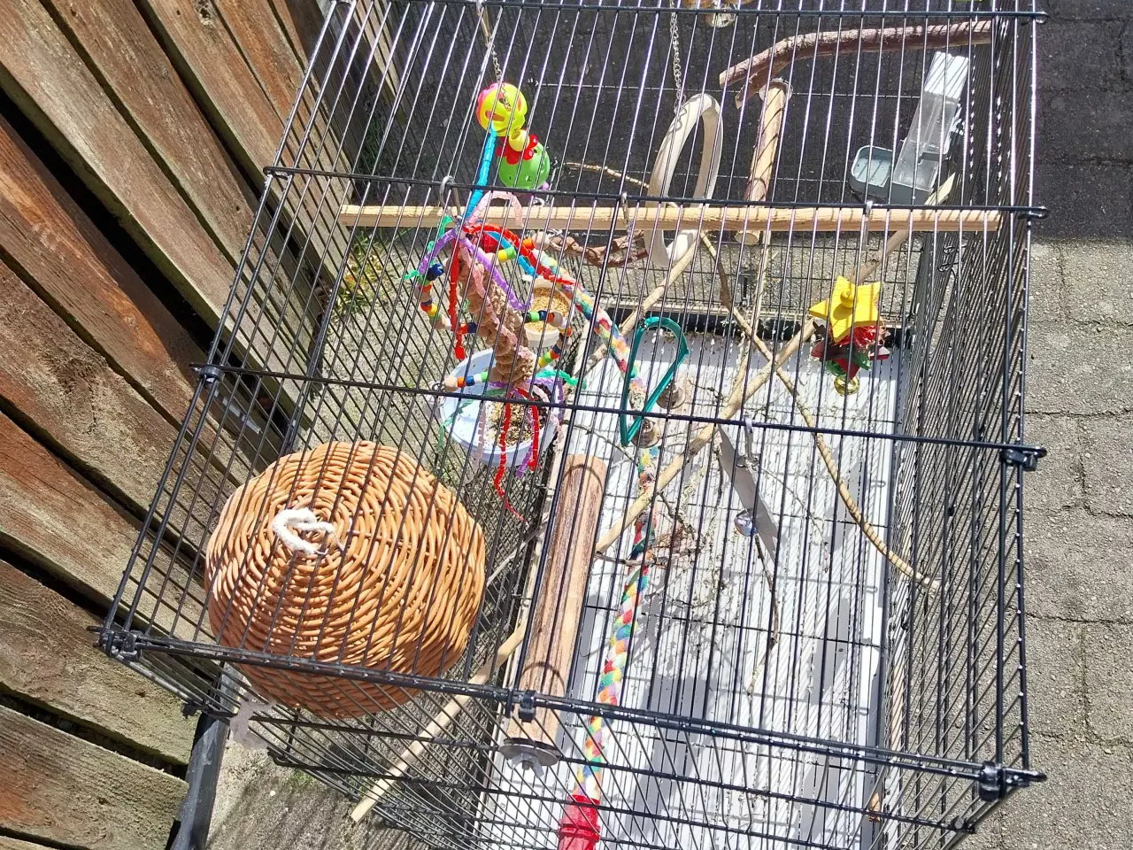 Billede 9 - Fuglebur 86 x 76 x 45 cm