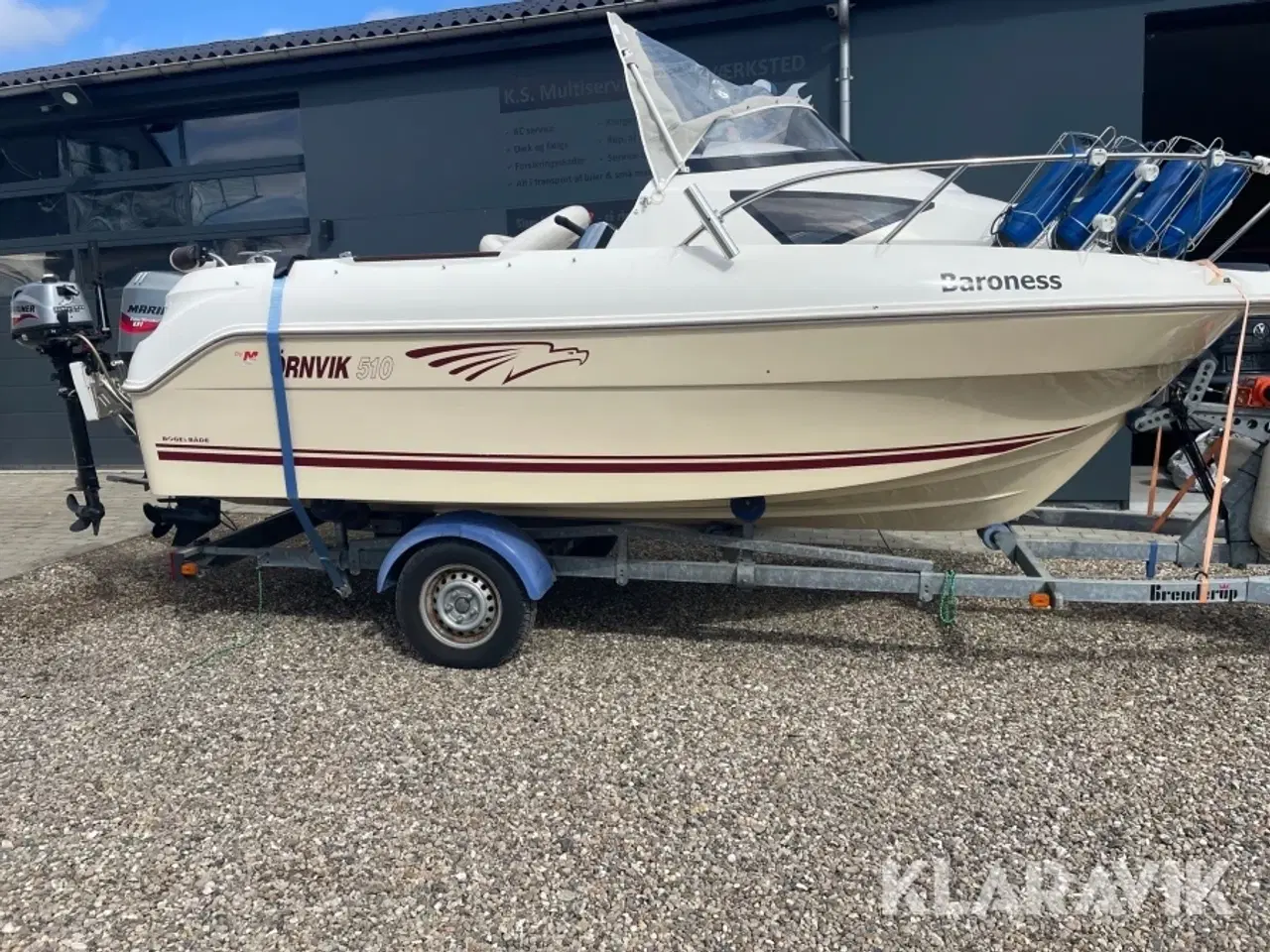 Billede 4 - Speedbåd Örnvik 510 med bådtrailer