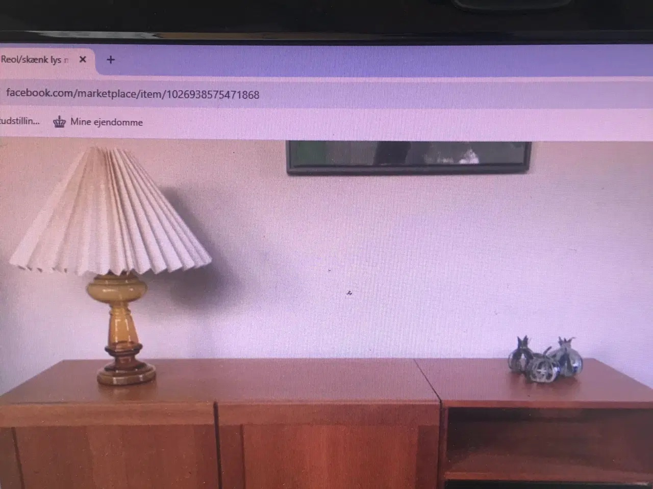 Billede 2 - Lys mahogni reol