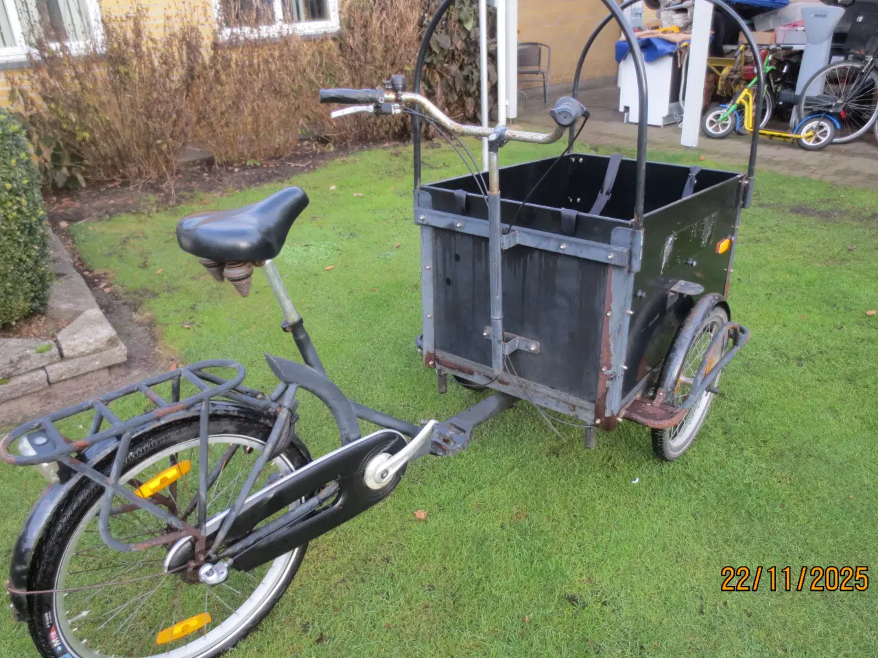 Billede 5 - 1 stk Ladcykel med 3 gear 