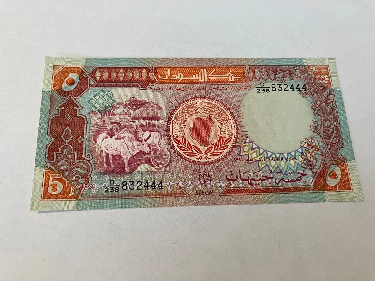 Billede 2 - 5 Sudanese Pounds Sudan