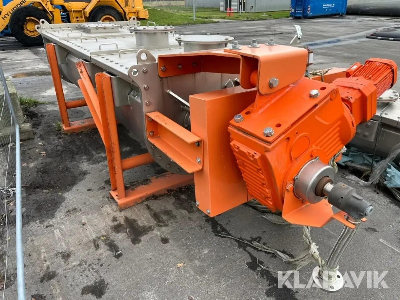 Billede 2 - Skruetransportør Segler SDD 630 dobbelt kølesnegl 1 styk