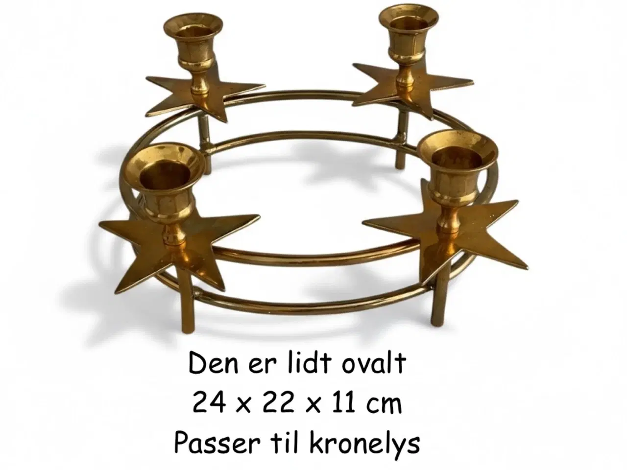 Billede 3 - Adventsstage i messing