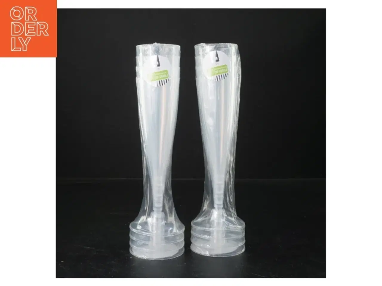 Billede 1 - Genanvendelig plastiske skudflasker fra Eh (str. 8 styk. ø. 5,5 cm. længde. 18 cm)