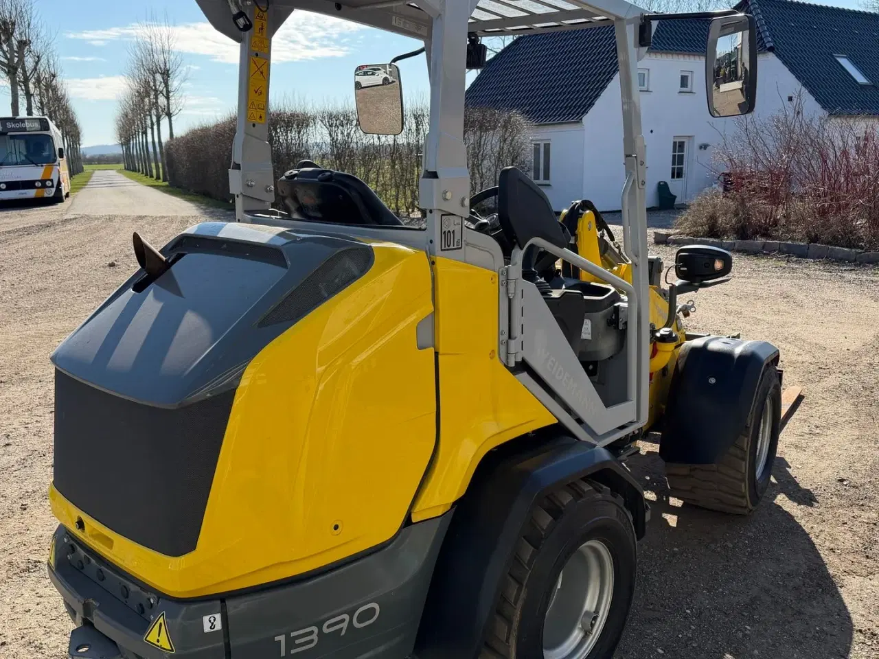 Billede 3 - Weidemann 1390 Kun 300 timer, 45 HK Yanmar motor