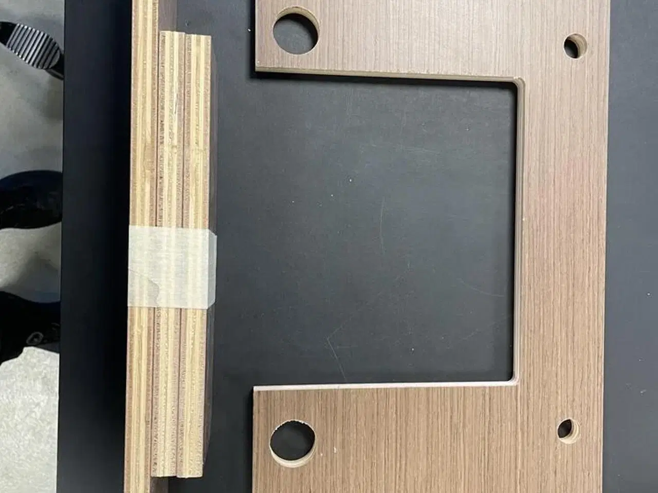 Billede 1 - Bagplade til montering af mikrobælgeovn (mikroovn) til MF 1095