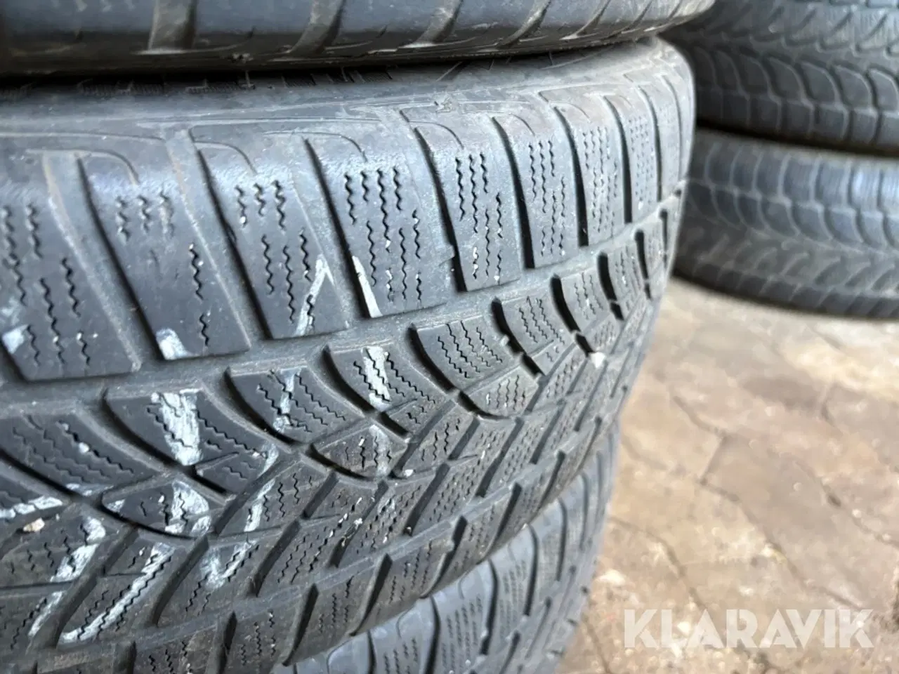 Billede 7 - Dæk på stålfælge Goodyear Ultra grip 4 stk