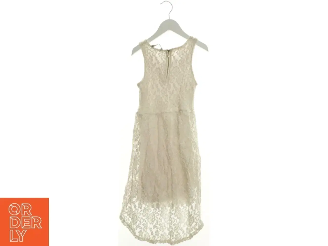 Billede 1 - Asymmetrisk Blonde Kjole fra Kids By Lindex (str. 146 cm)