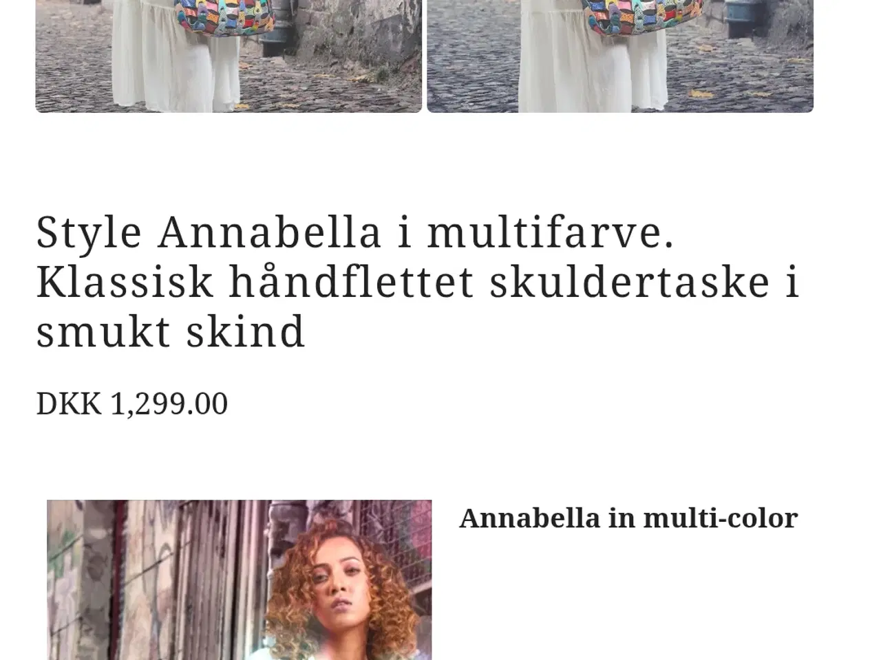 Billede 6 - Octopus skuldertaske multifarvet stor