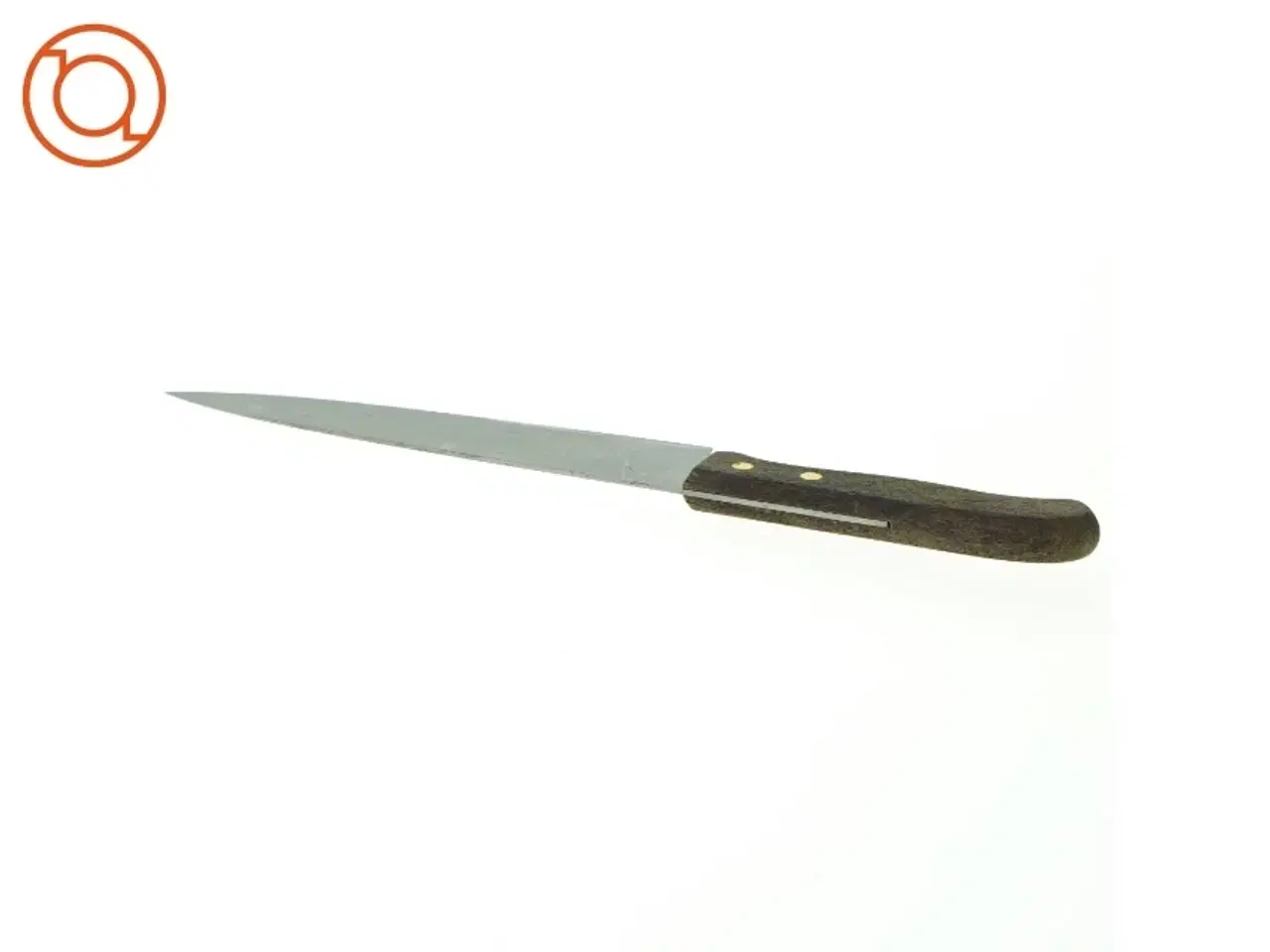 Billede 4 - Køkkenkniv med træskaft (str. 33 x 4 cm)