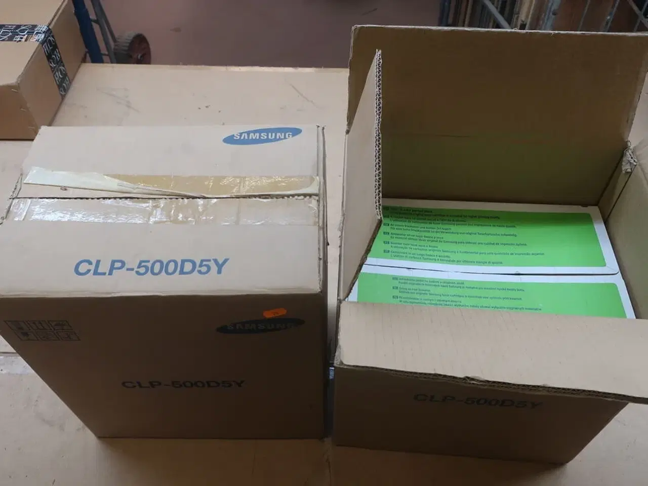 Billede 2 - 7 stk. toner SAMSUNG CLP-500D5Y