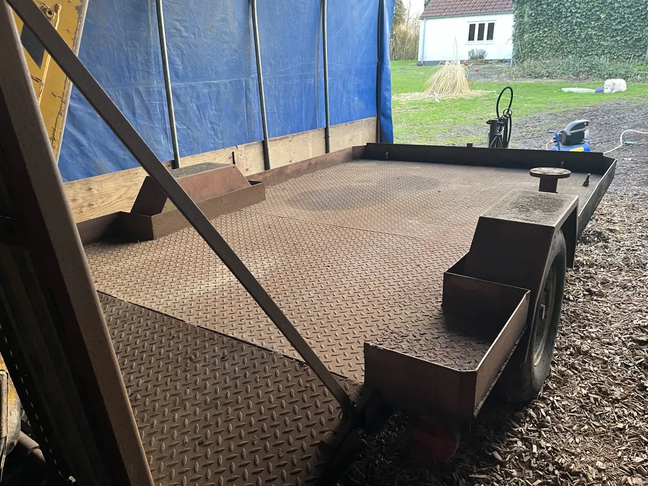 Billede 3 - Blokvogn m. Hydraulisk støtteben 