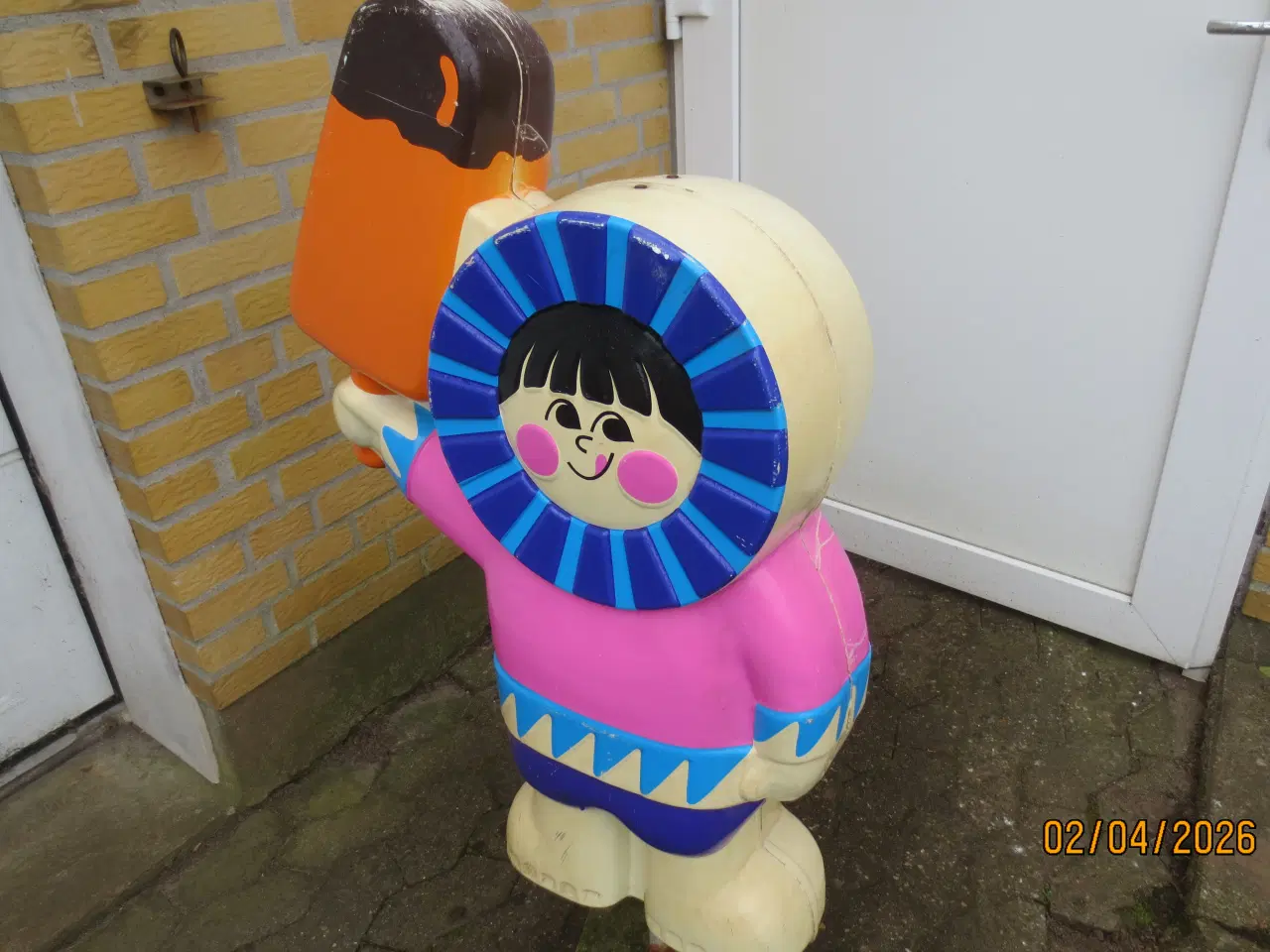 Billede 2 - 1 stk Retro IS mand i Plast