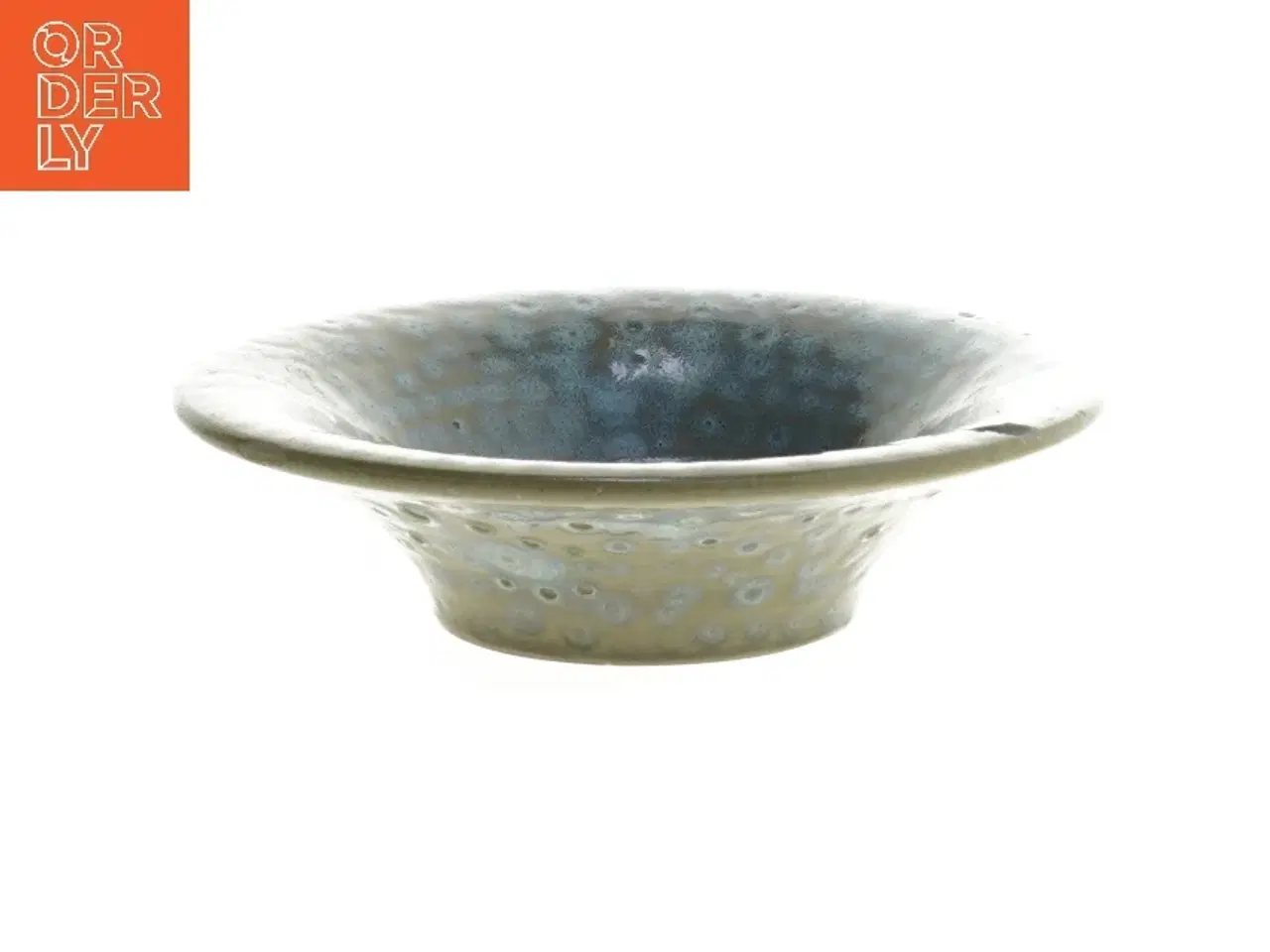 Billede 2 - Keramisk skål fra E. Hjorth (str. Ø 16 cm)