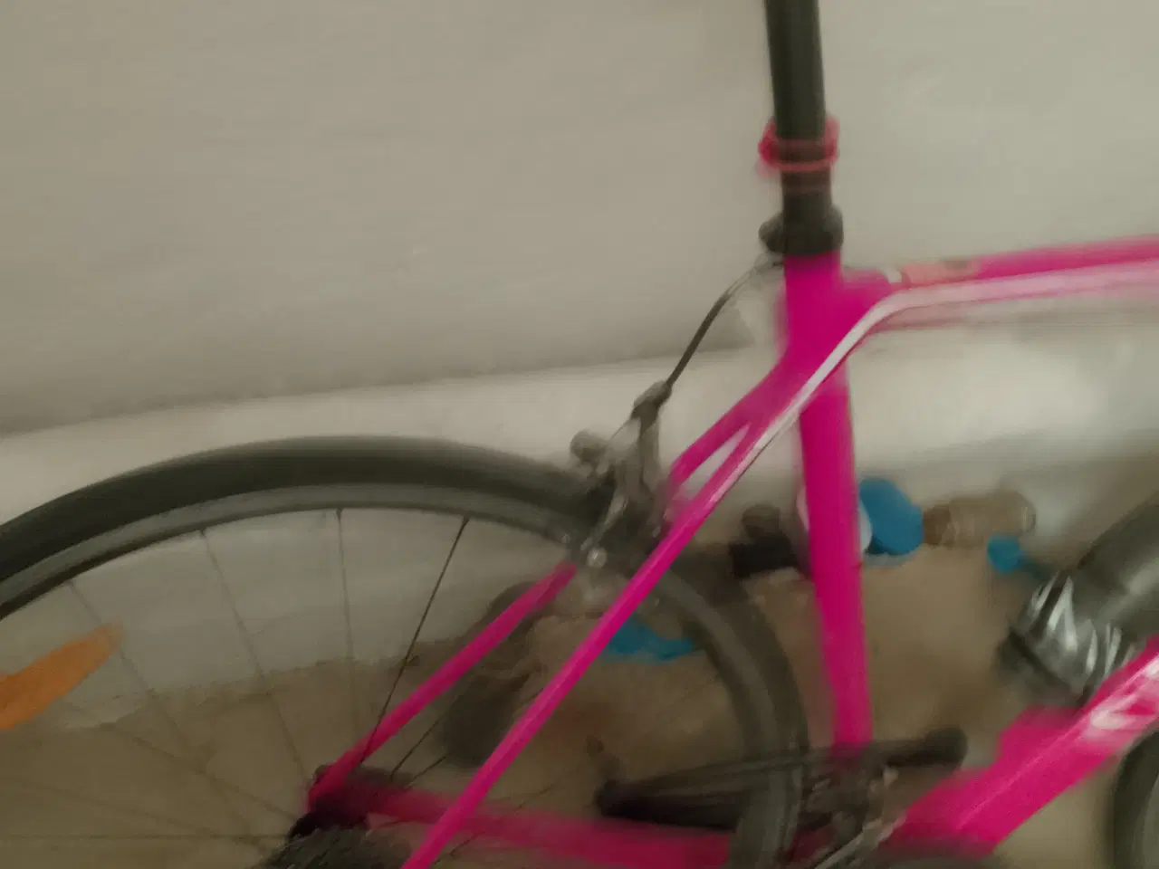 Billede 2 - Racer cykel, rød, carbon