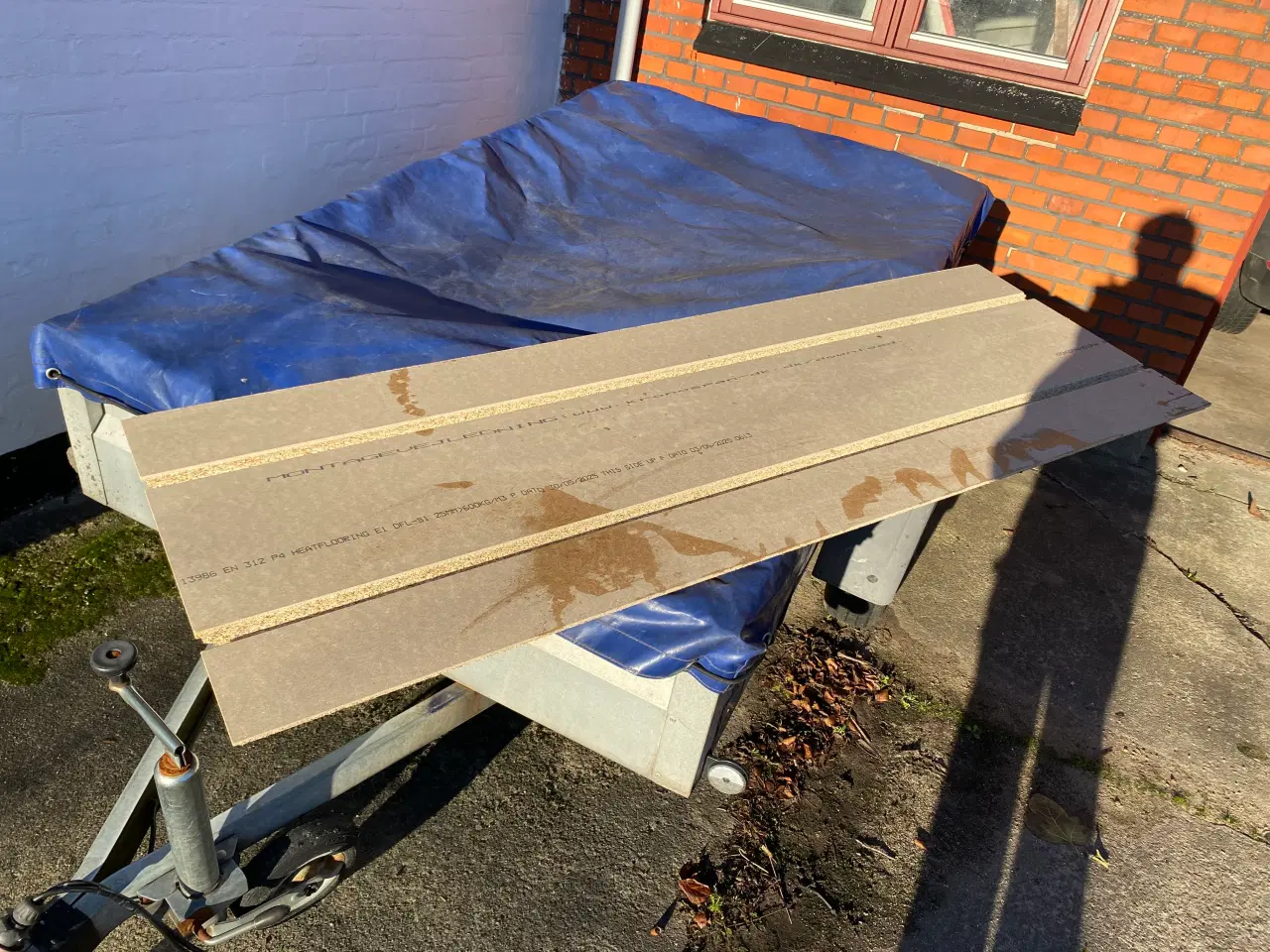 Billede 1 - 10 stk. Gulvspåndplade