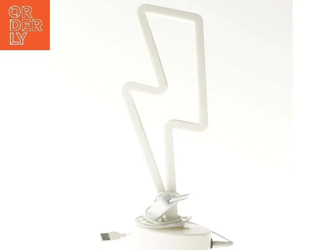 Billede 2 - Lynformet bordlampe fra Legami (str. 32 cm)