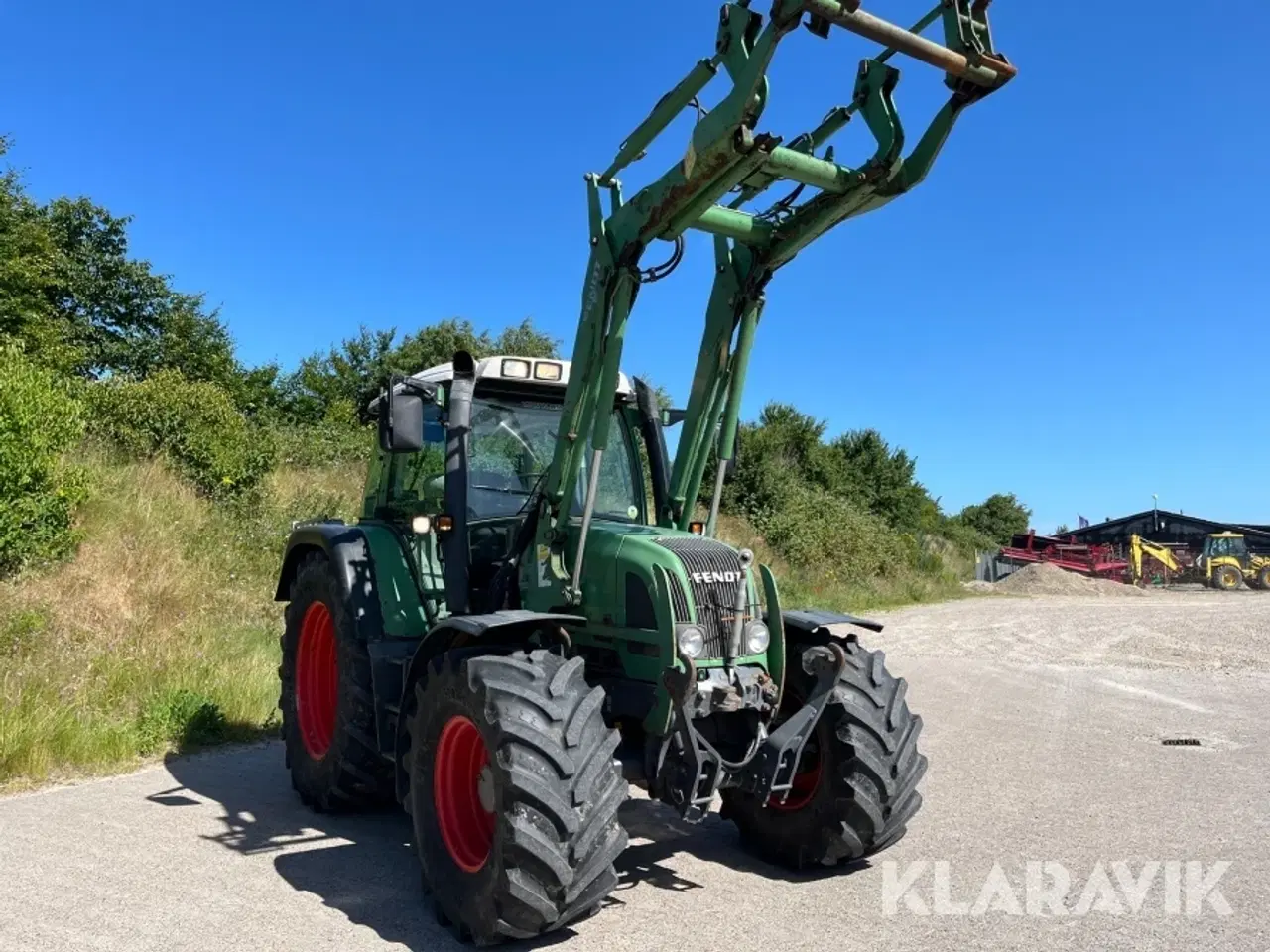 Billede 6 - Traktor Fendt Farmer 412 Vario med frontlæsser