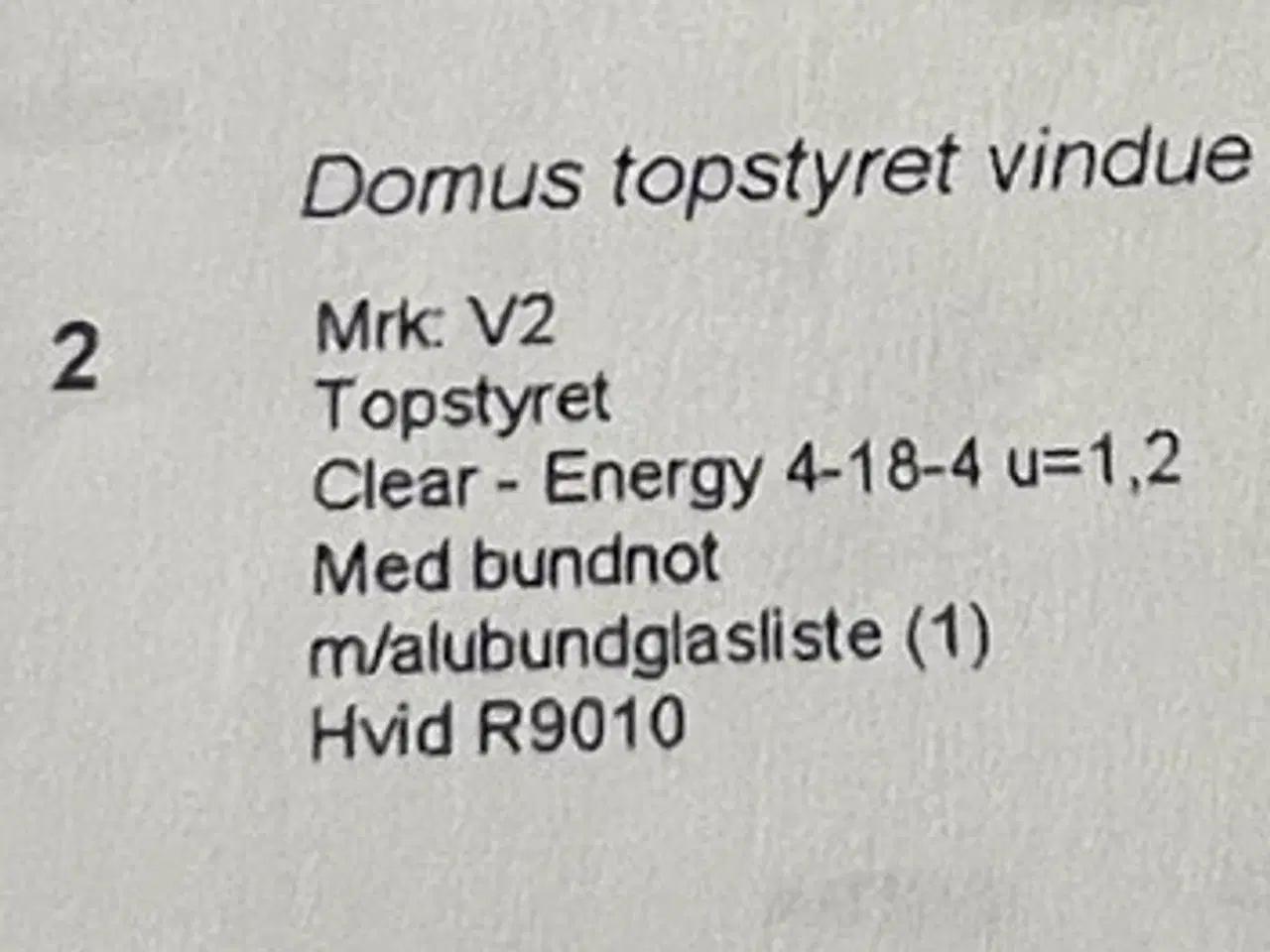Billede 5 - Rationel vindue 