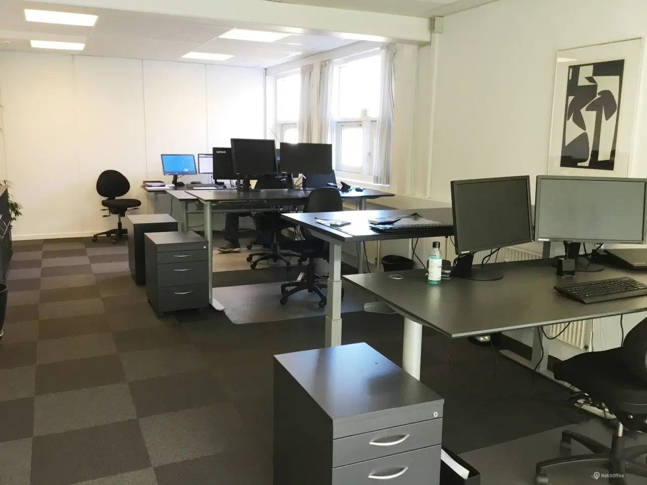 Billede 4 - Pæne kontorer med terasse