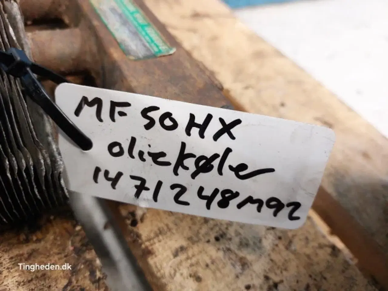 Billede 2 - Massey Ferguson 50HX Oliekøler 1471248M92