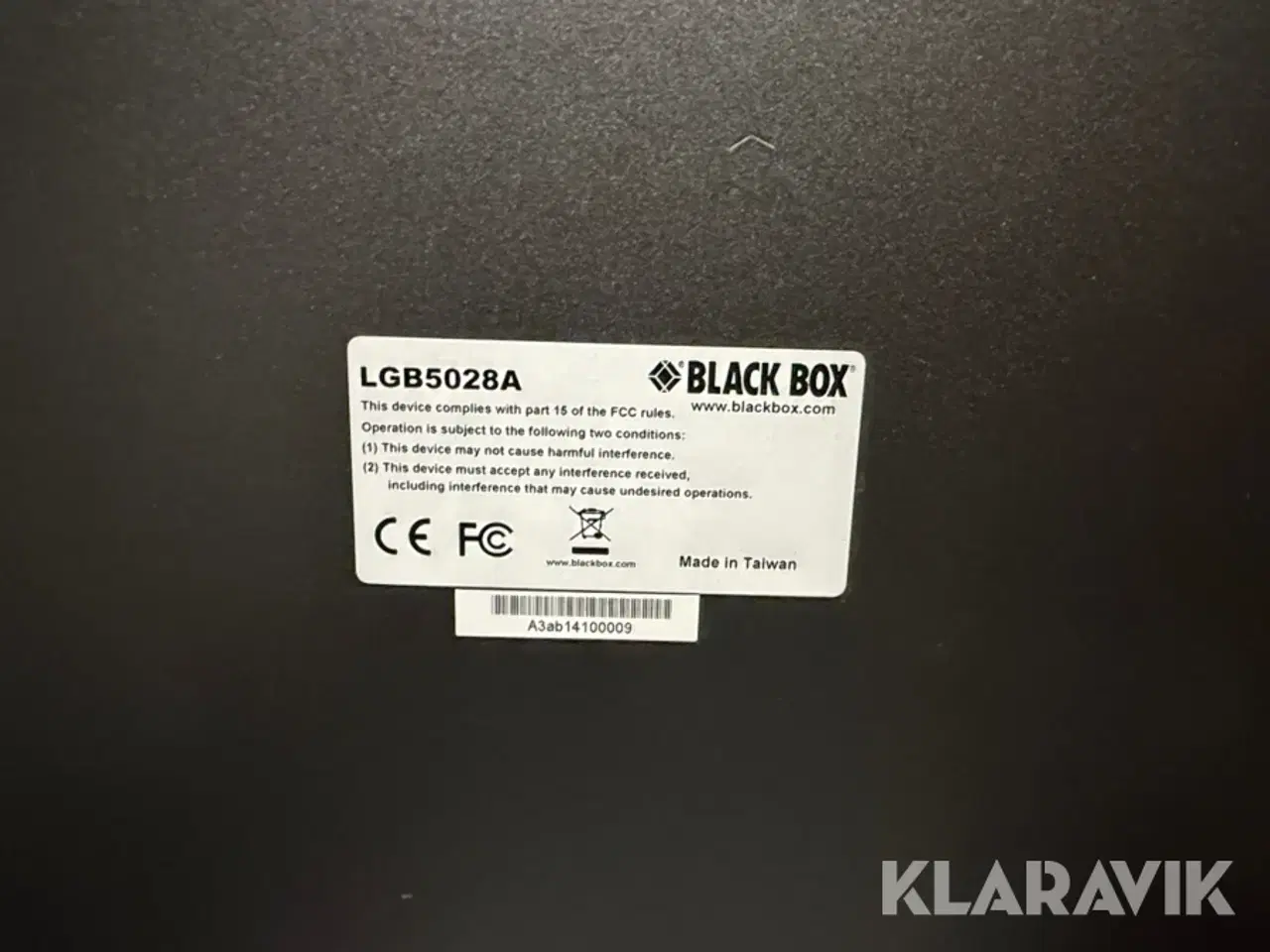 Billede 12 - Switchs Black Box Gigabit Managed Switchs + ServSwitch 42 enheder