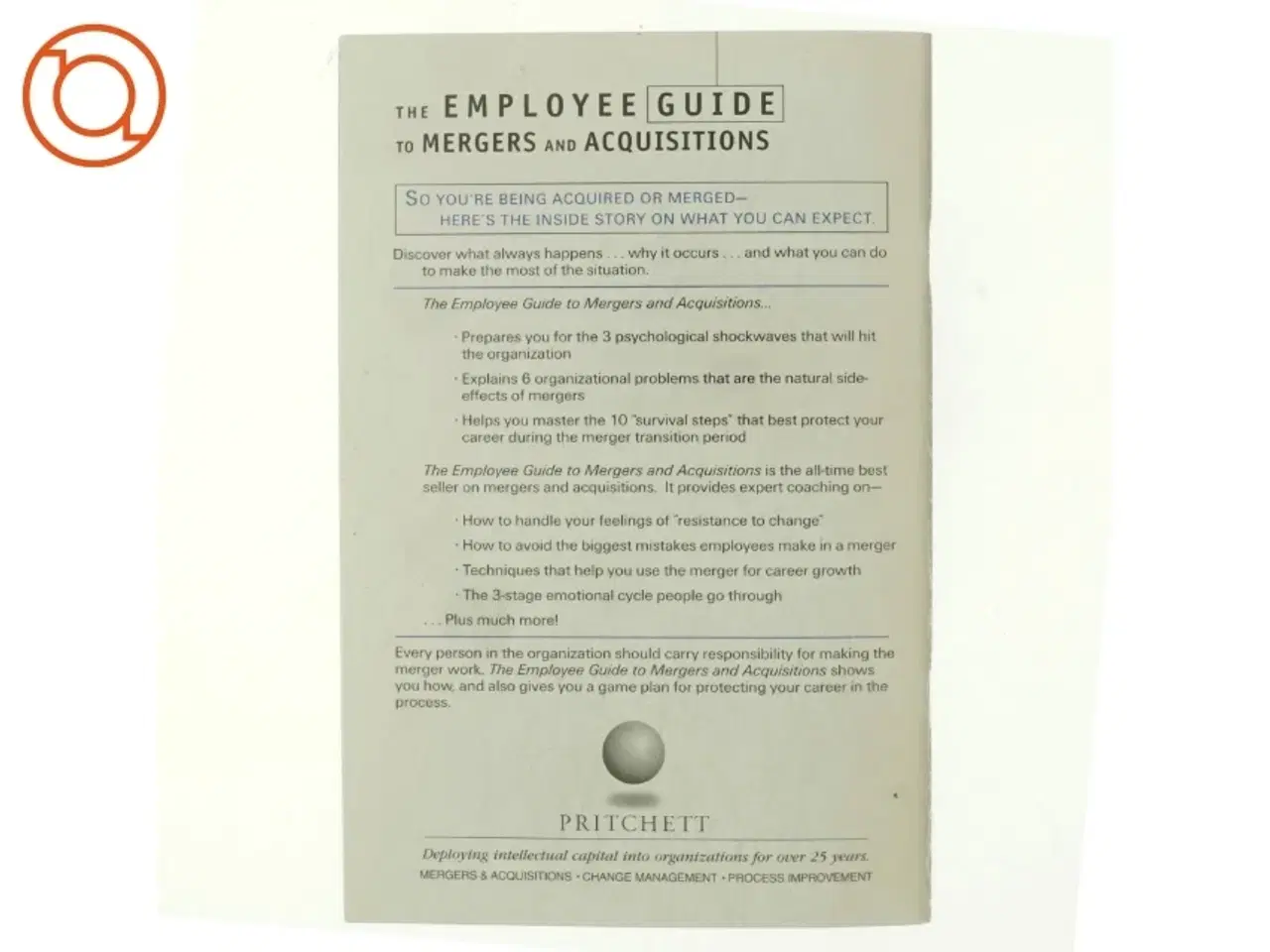 Billede 3 - The employee guide to mergers and aquisitions